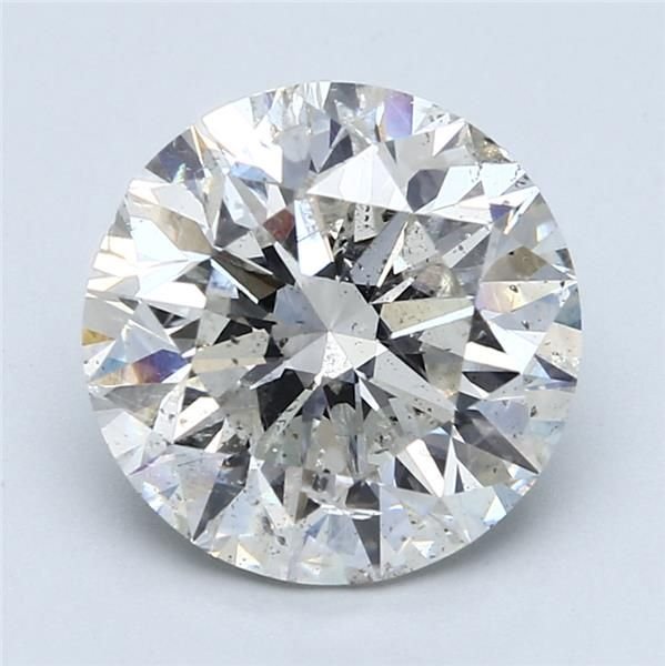 5.02ct H SI2 Excellent Cut Round Diamond