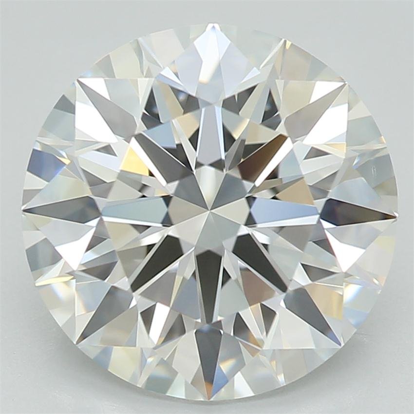 3.02ct E VS2 Rare Carat Ideal Cut Round Lab Grown Diamond