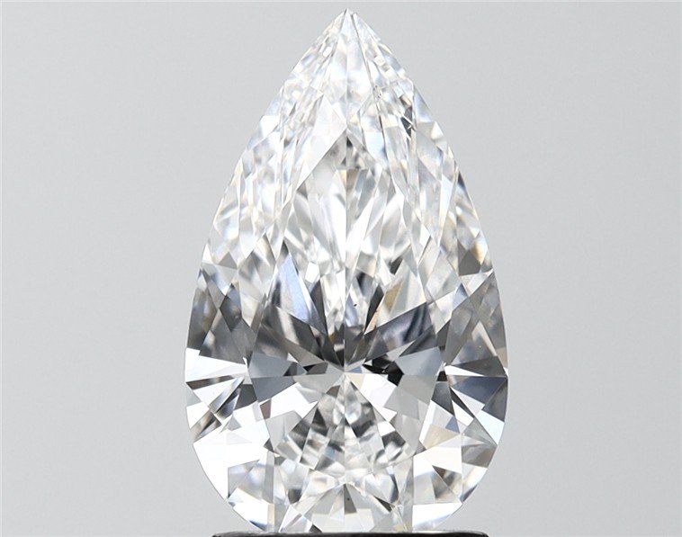 2.54 Carat Pear Lab Diamond