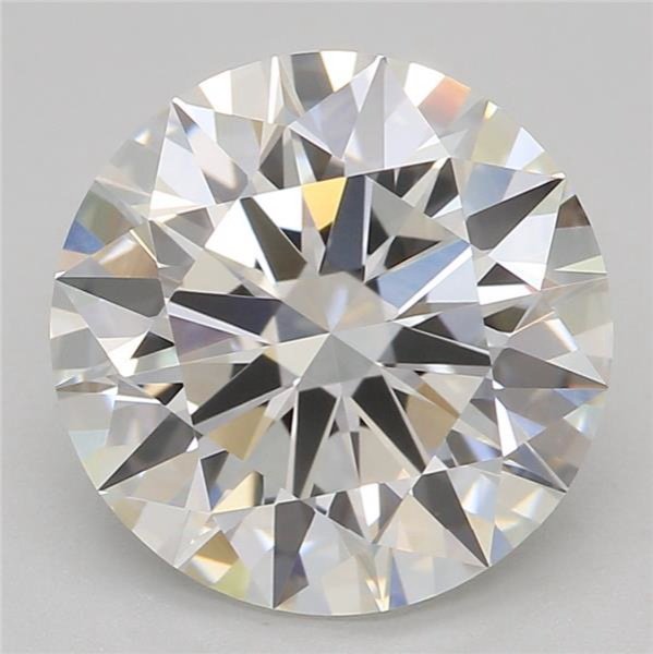 2.52ct F VVS2 Rare Carat Ideal Cut Round Lab Grown Diamond