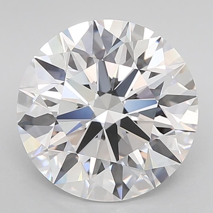 6.51ct E VVS1 Rare Carat Ideal Cut Round Lab Grown Diamond