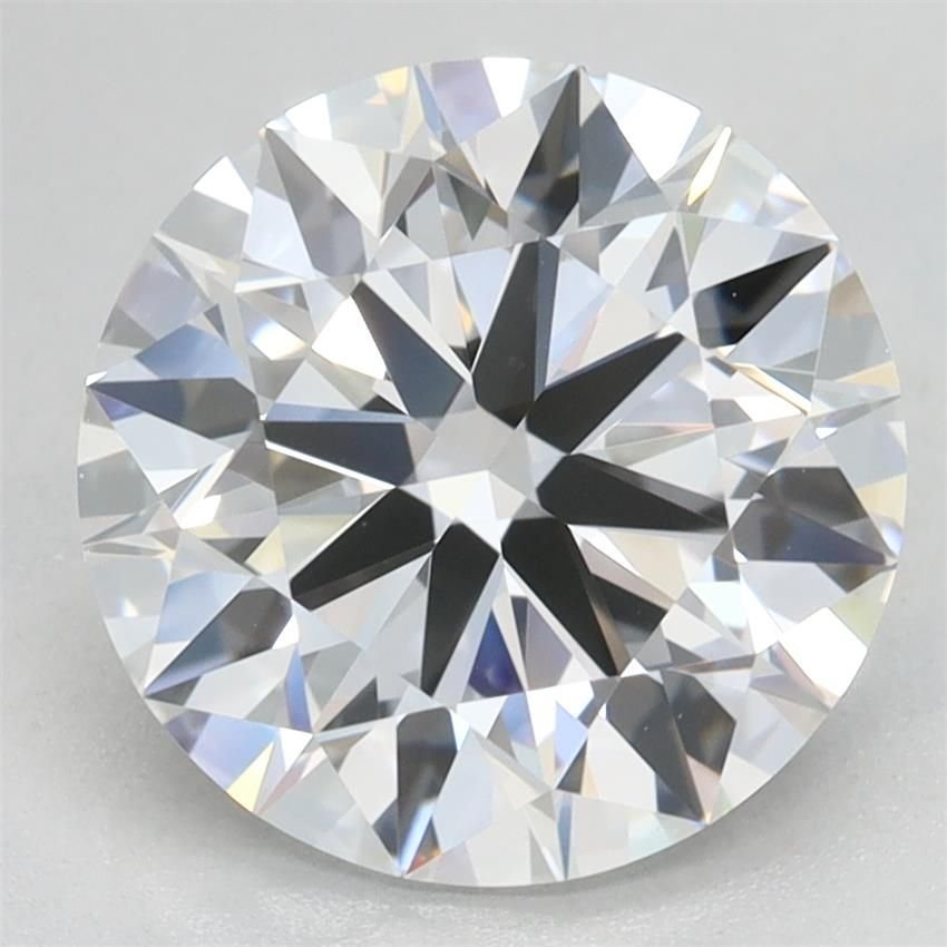 3.00ct D VVS1 Rare Carat Ideal Cut Round Lab Grown Diamond