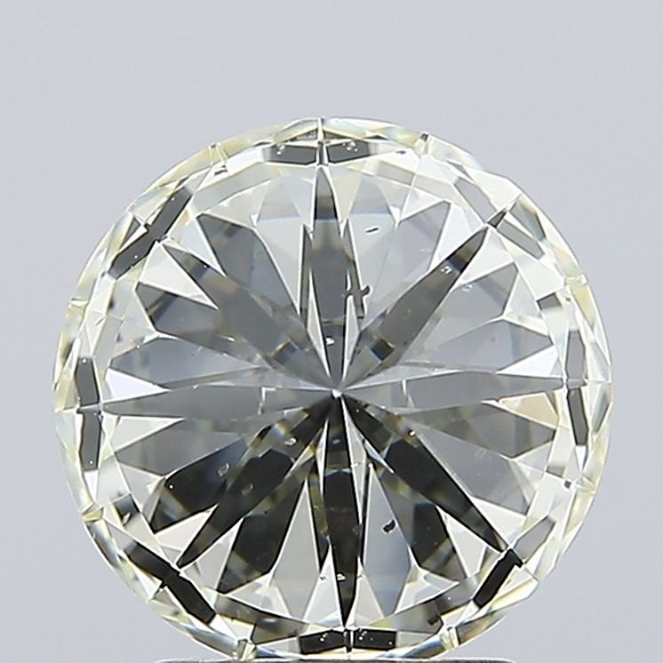 3.03ct K VS2 Rare Carat Ideal Cut Round Diamond