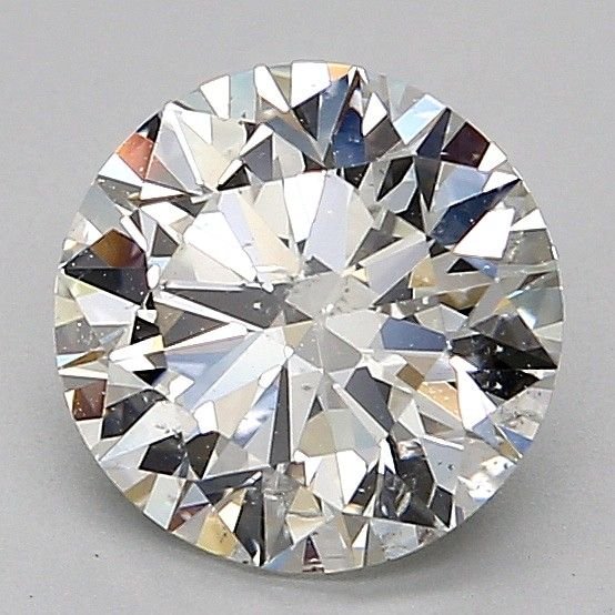 1.71ct H SI2 Rare Carat Ideal Cut Round Diamond
