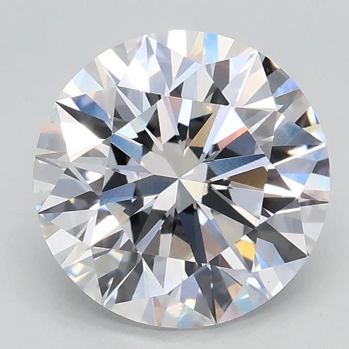 2.01ct D VS1 Rare Carat Ideal Cut Round Lab Grown Diamond