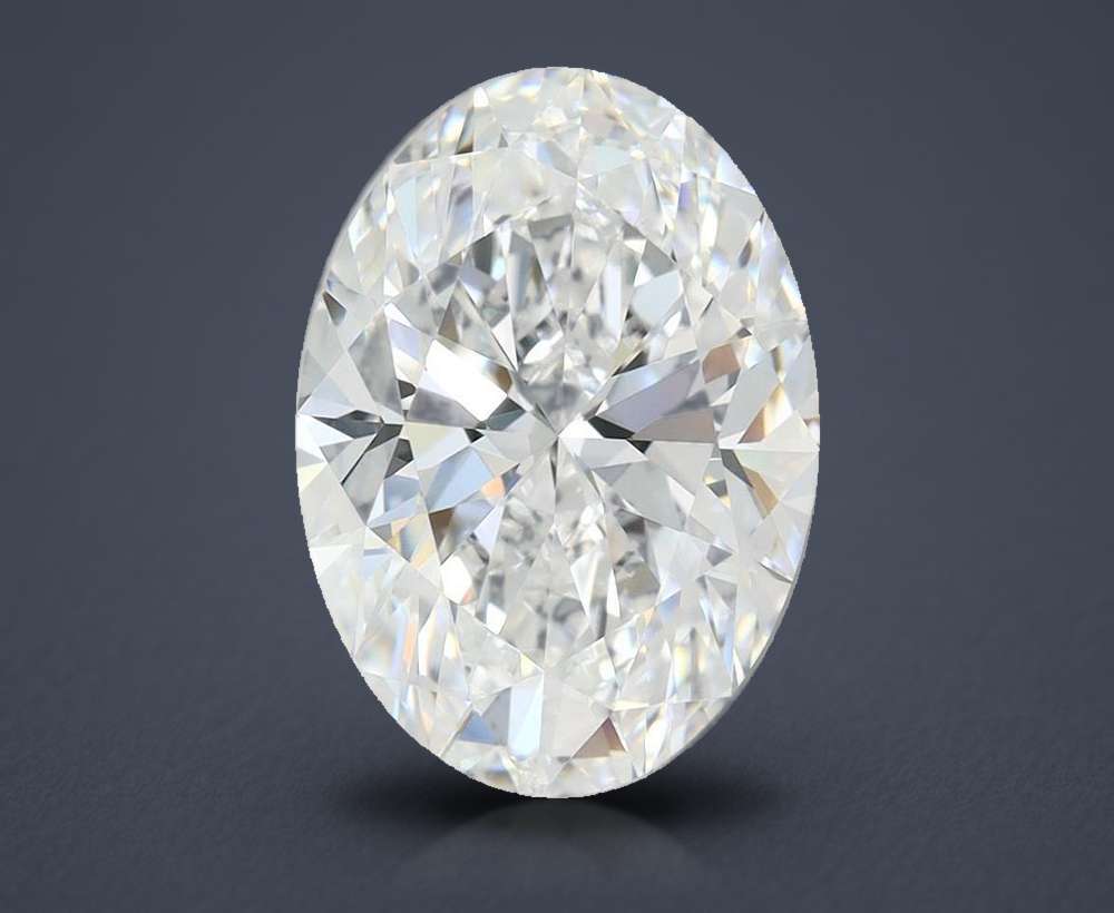 3.37 Carat Oval Lab Diamond