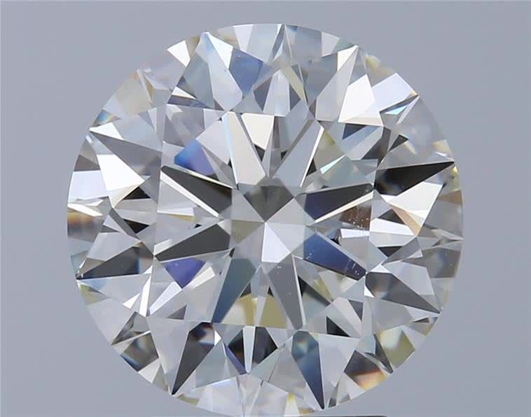 3.54ct J VVS2 Rare Carat Ideal Cut Round Diamond