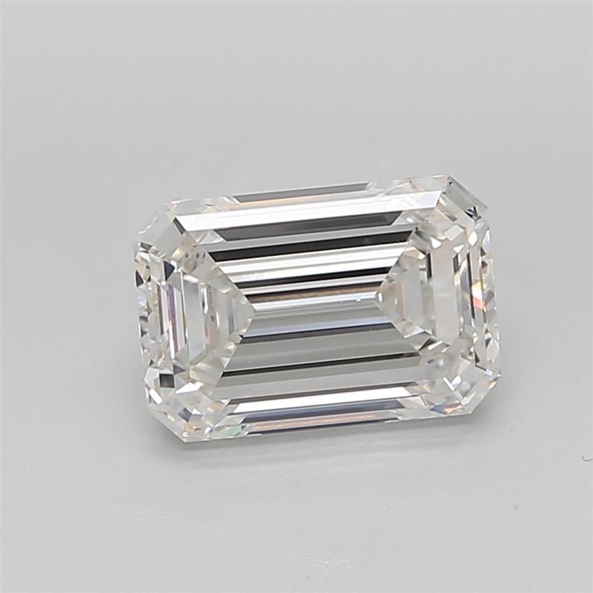 4.74ct H VS1 Rare Carat Ideal Cut Emerald Lab Grown Diamond