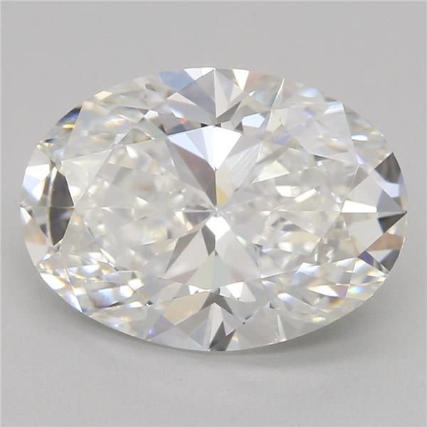2.53ct F VVS2 Rare Carat Ideal Cut Oval Lab Grown Diamond