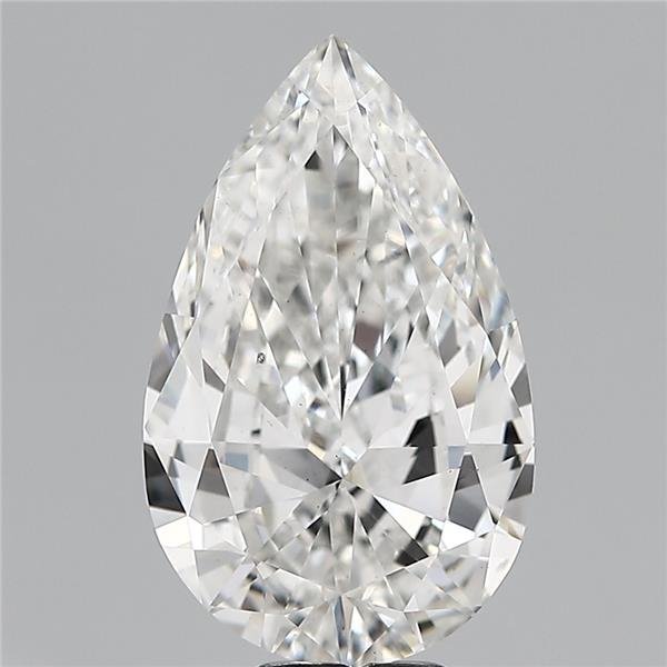 7.79ct G VS1 Very Good Cut Pear Lab Grown Diamond