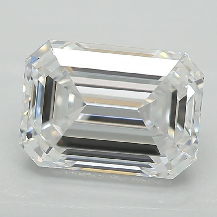1.04ct D VVS2 Excellent Cut Emerald Lab Grown Diamond