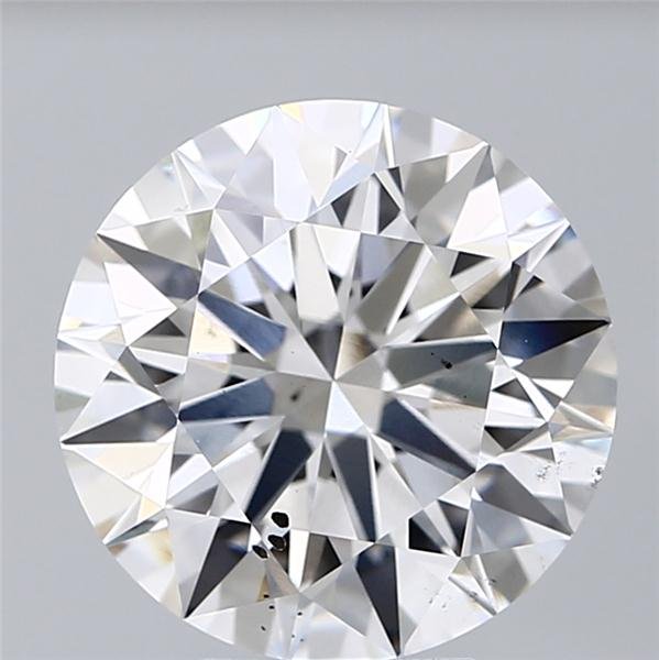 5.17ct F SI1 Rare Carat Ideal Cut Round Lab Grown Diamond