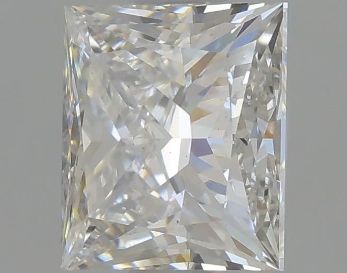 1.35ct F VS2 Rare Carat Ideal Cut Princess Lab Grown Diamond