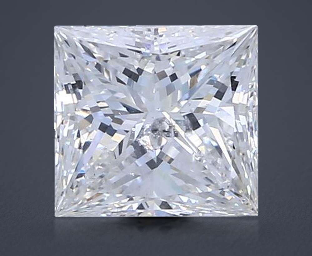 1.87 Carat Princess Natural Diamond