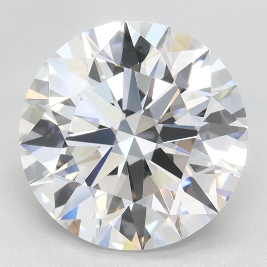 2.43ct E VVS1 Rare Carat Ideal Cut Round Lab Grown Diamond