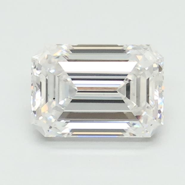 1.09ct D VS2 Rare Carat Ideal Cut Emerald Lab Grown Diamond