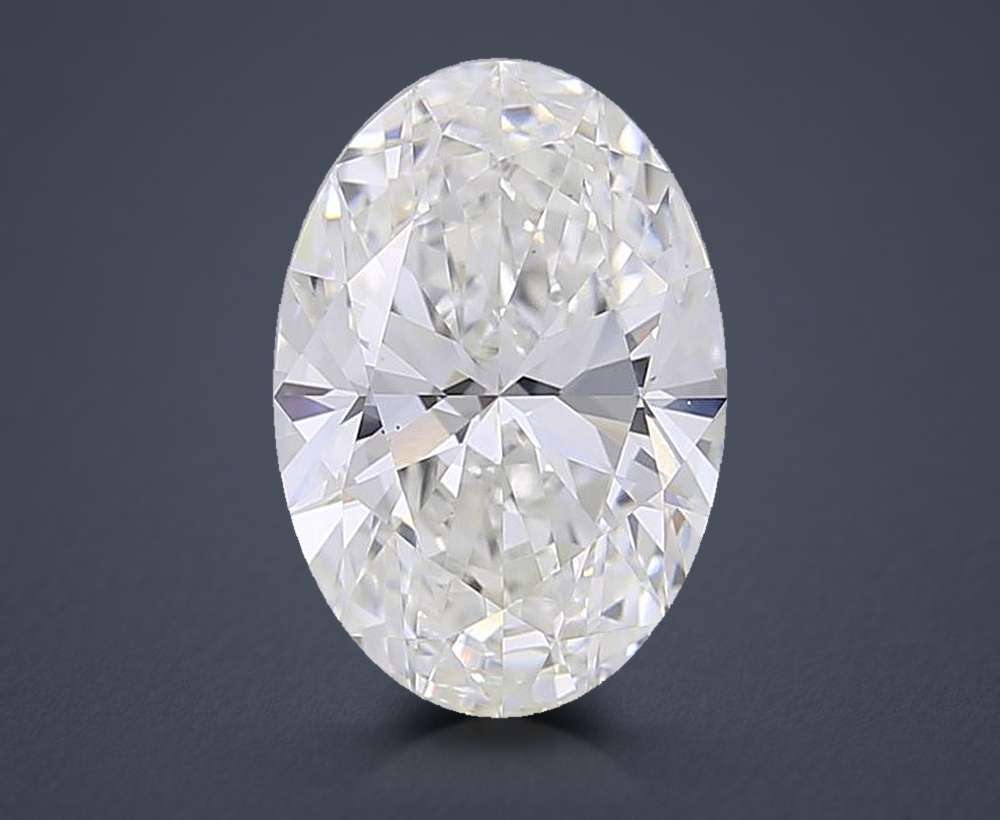 3.35 Carat Oval Lab Diamond