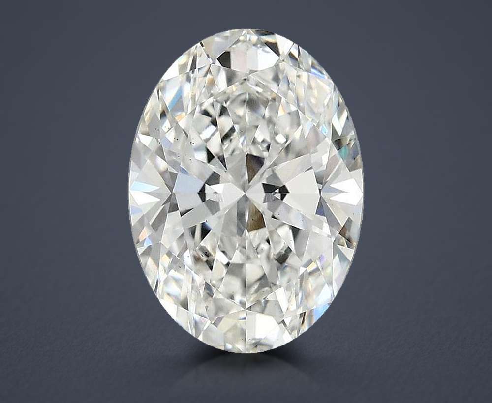 2.72 Carat Oval Lab Diamond