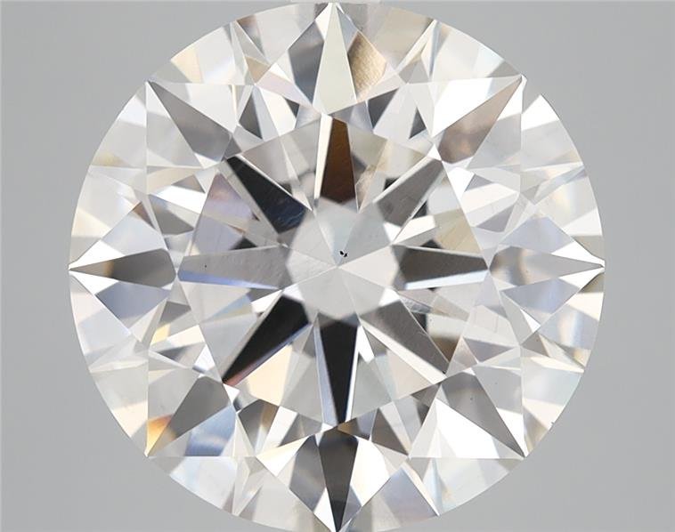 6.42ct H VS2 Rare Carat Ideal Cut Round Lab Grown Diamond