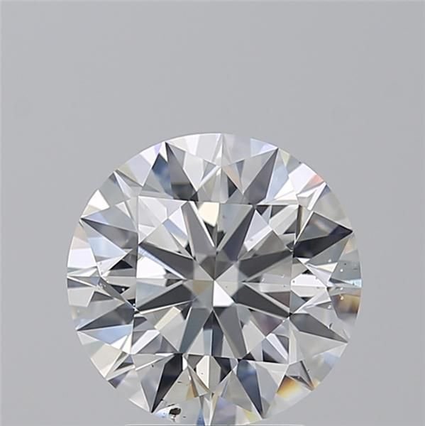 3.51ct D SI1 Rare Carat Ideal Cut Round Diamond