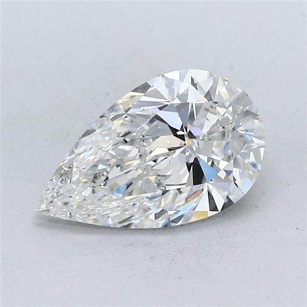 1.61ct E VS2 Rare Carat Ideal Cut Pear Lab Grown Diamond