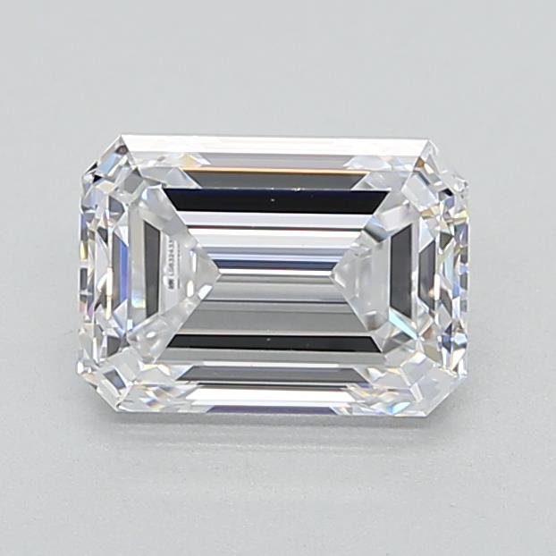 1.50ct D VS1 Excellent Cut Emerald Lab Grown Diamond