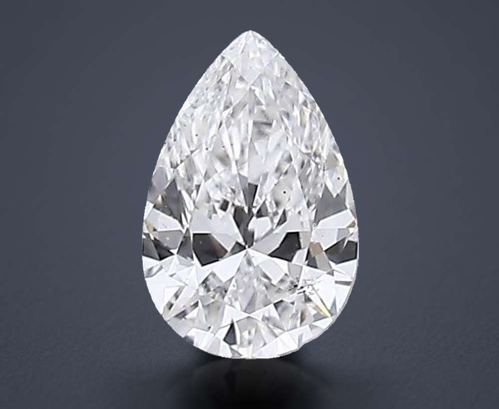 0.18 Carat Pear Natural Diamond