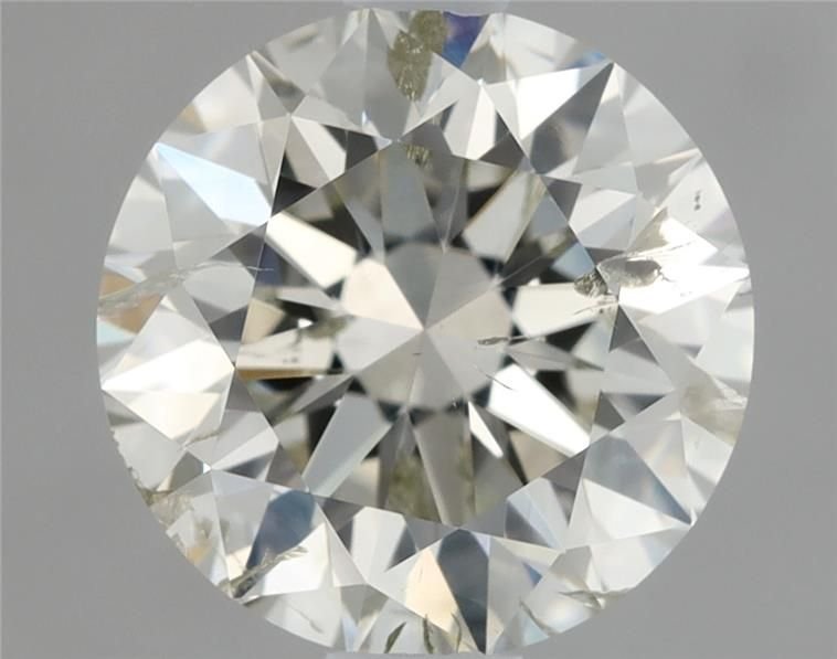 1.02ct I SI2 Rare Carat Ideal Cut Round Diamond