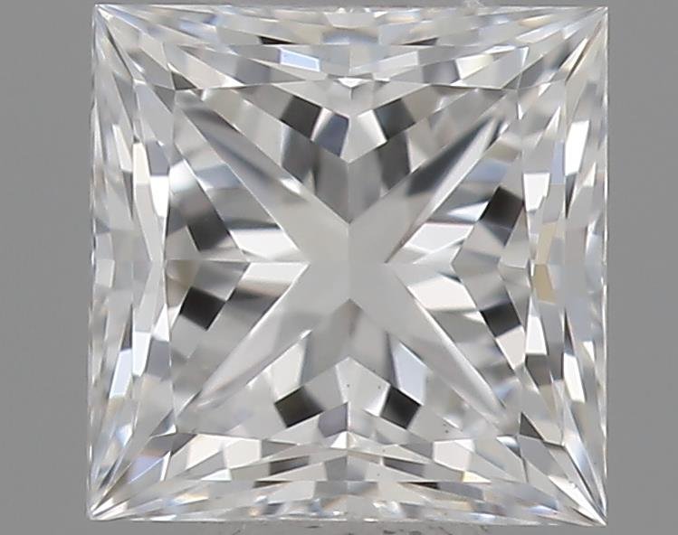 0.34ct D VS1 Rare Carat Ideal Cut Princess Diamond