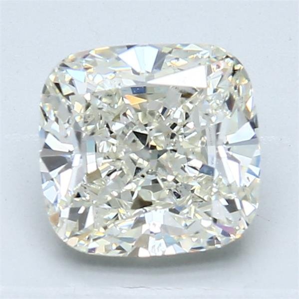 2.02ct K SI1 Rare Carat Ideal Cut Cushion Diamond