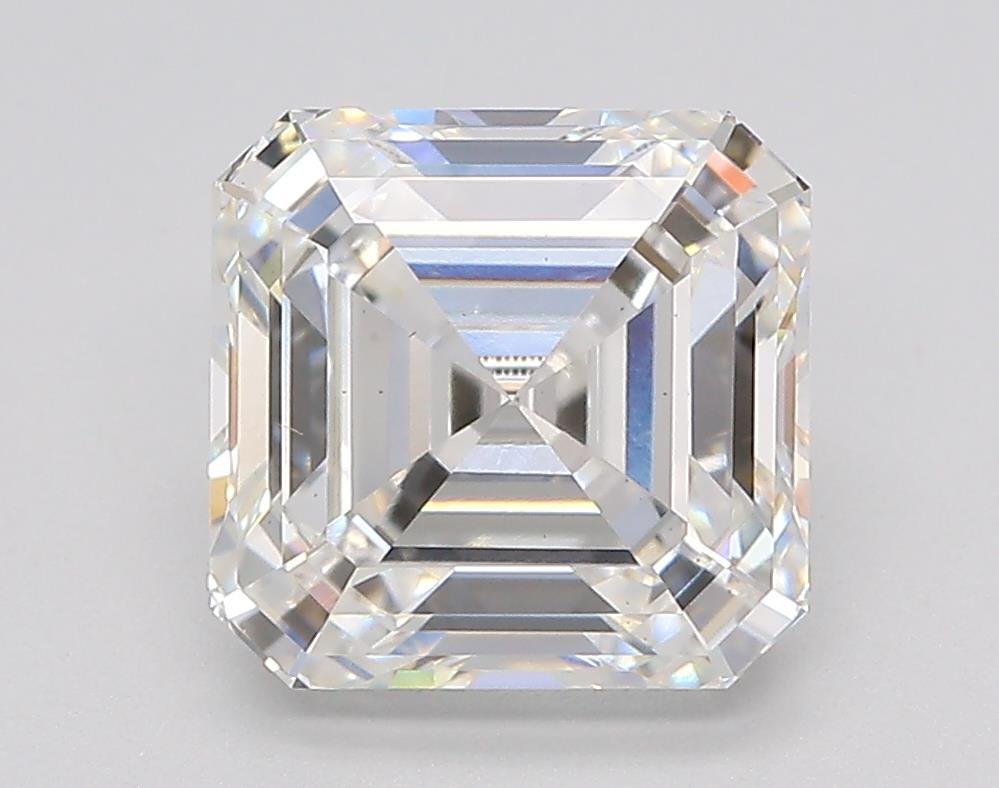 2.04ct F VS1 Rare Carat Ideal Cut Asscher Lab Grown Diamond