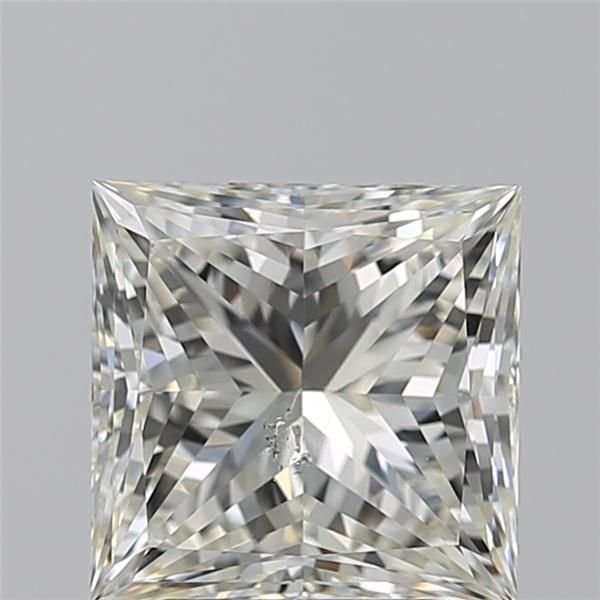 3.01ct H SI1 Very Good Cut Princess Diamond