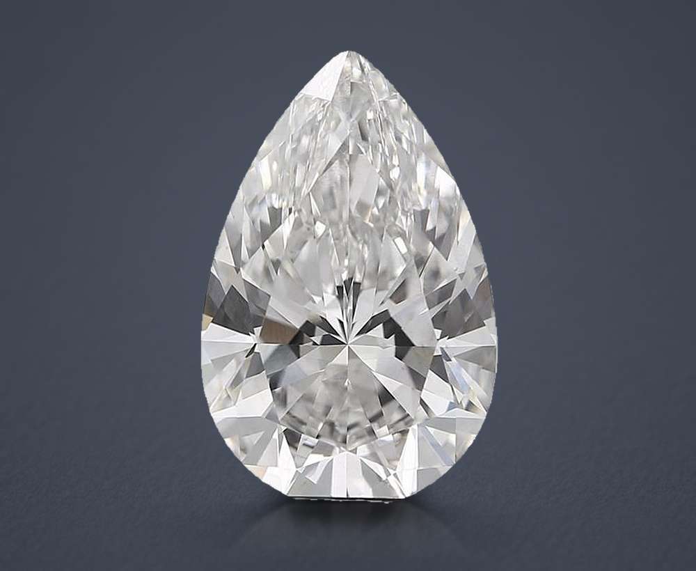 9.09 Carat Pear Lab Diamond