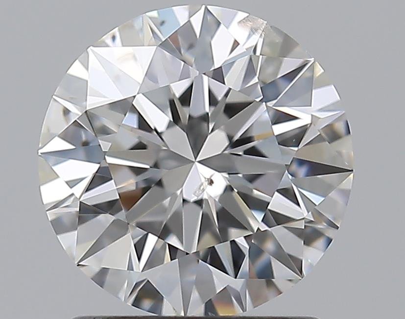 1.32ct F SI2 Rare Carat Ideal Cut Round Diamond