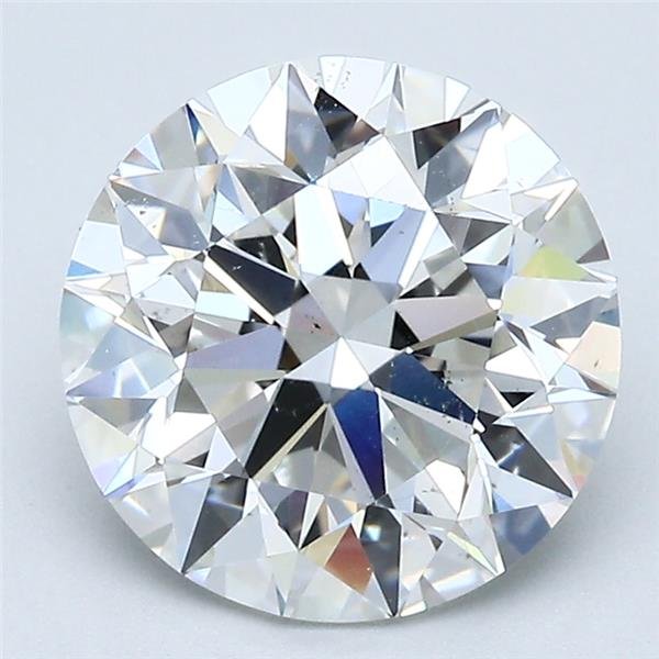 3.01ct F VS2 Excellent Cut Round Diamond