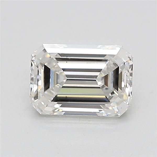 1.01ct F VS2 Rare Carat Ideal Cut Emerald Lab Grown Diamond