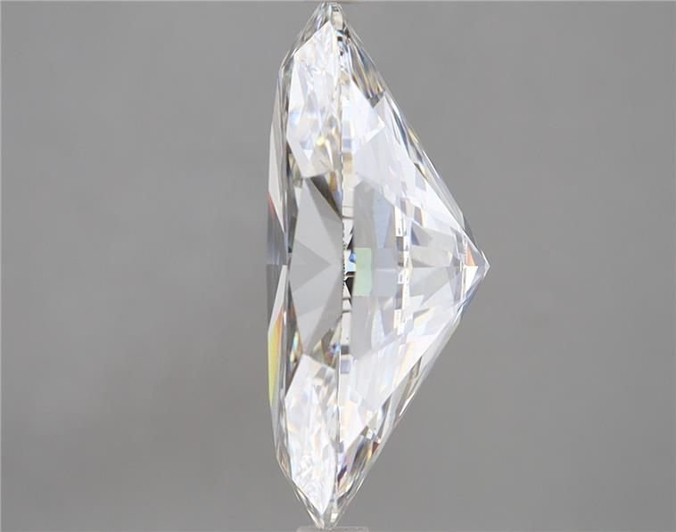 6.01ct H VS2 Rare Carat Ideal Cut Oval Lab Grown Diamond