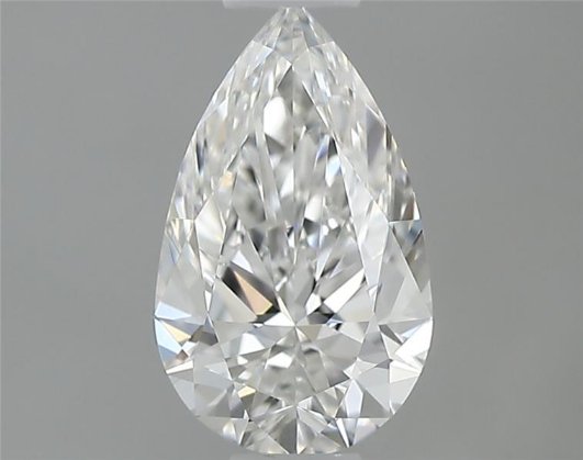 0.54 Carat Pear Natural Diamond