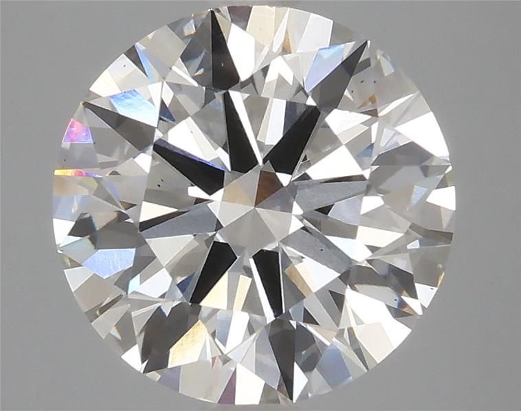 4.19ct H VS2 Rare Carat Ideal Cut Round Lab Grown Diamond