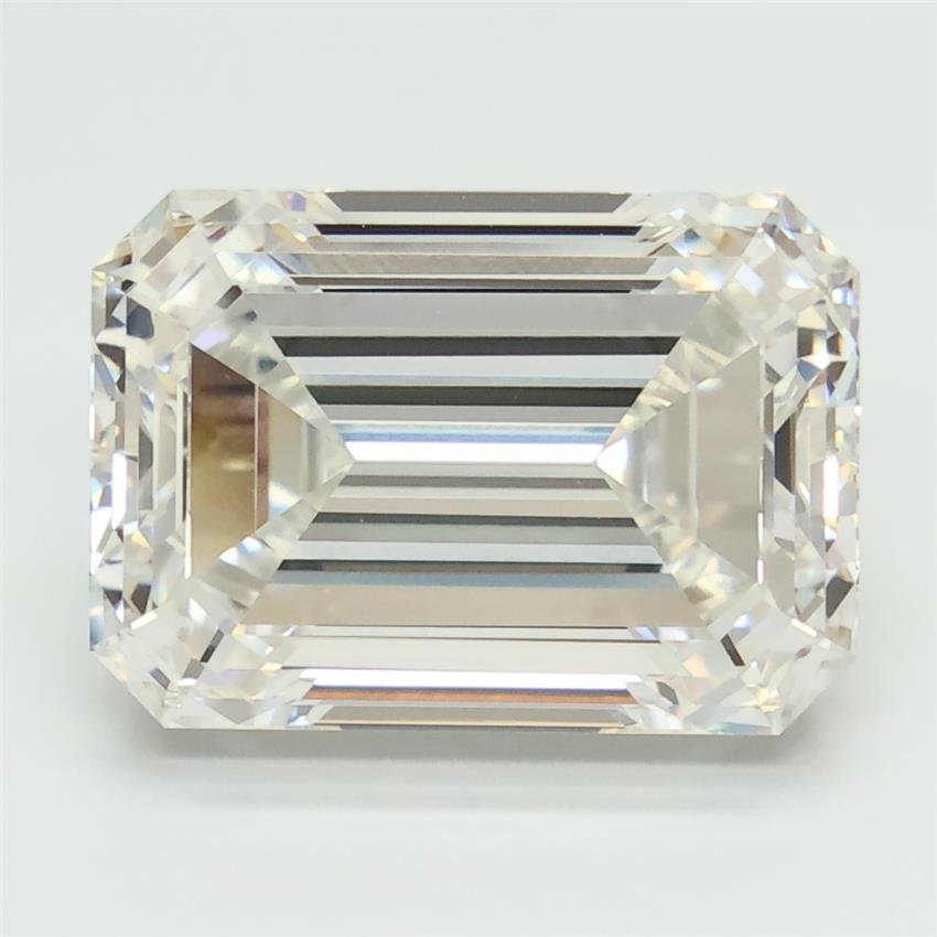 7.28ct G VVS2 Excellent Cut Emerald Lab Grown Diamond