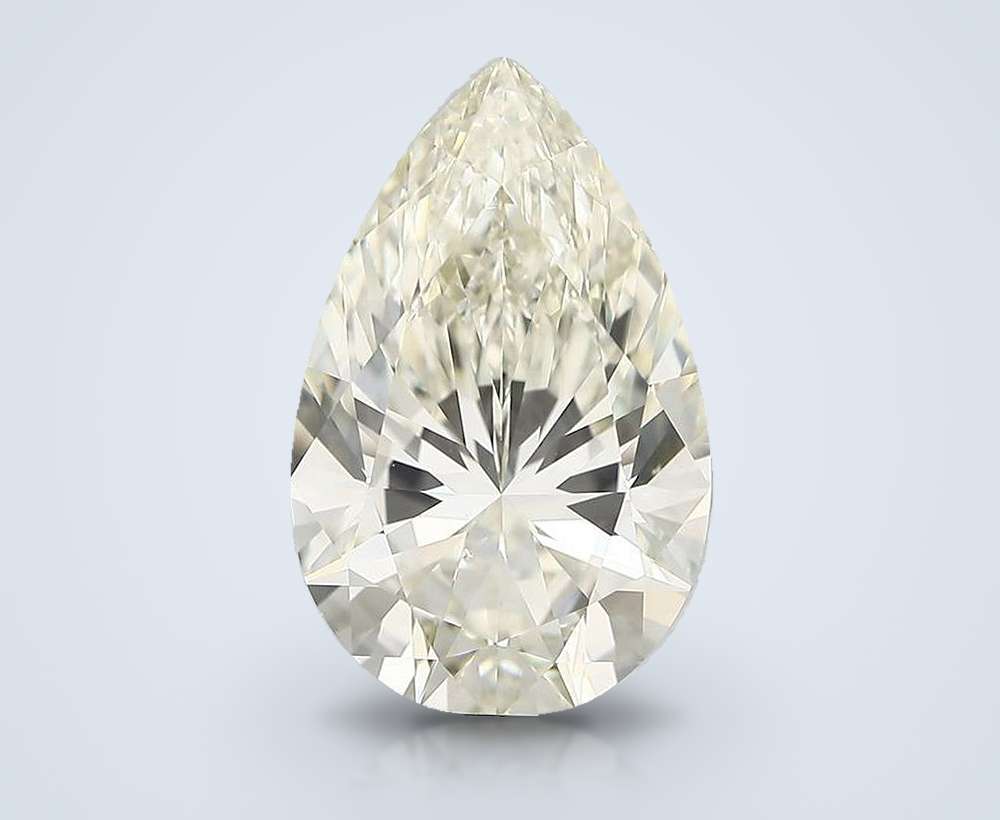 10.04 Carat Pear Natural Diamond