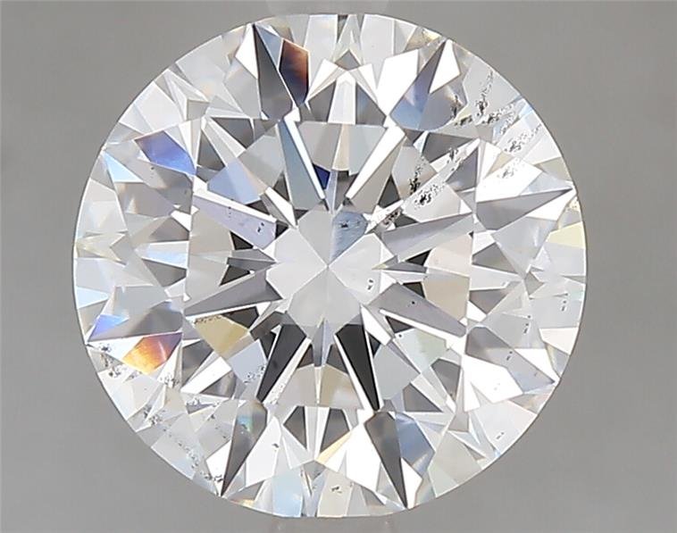 2.51ct E SI1 Rare Carat Ideal Cut Round Lab Grown Diamond