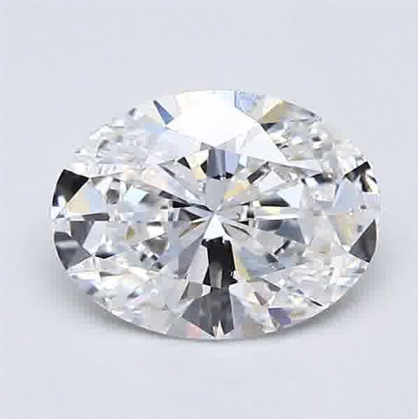 1.03ct E SI1 Rare Carat Ideal Cut Oval Diamond