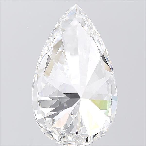 11.54ct F VVS2 Rare Carat Ideal Cut Pear Lab Grown Diamond
