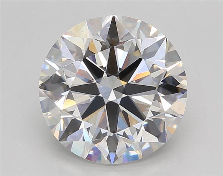 2.86ct F VS1 Rare Carat Ideal Cut Round Lab Grown Diamond