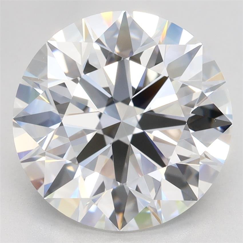 4.22ct E VVS1 Rare Carat Ideal Cut Round Lab Grown Diamond