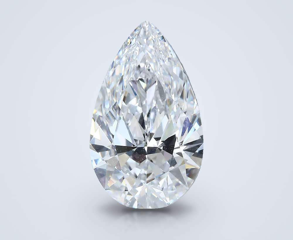 7.88 Carat Pear Natural Diamond