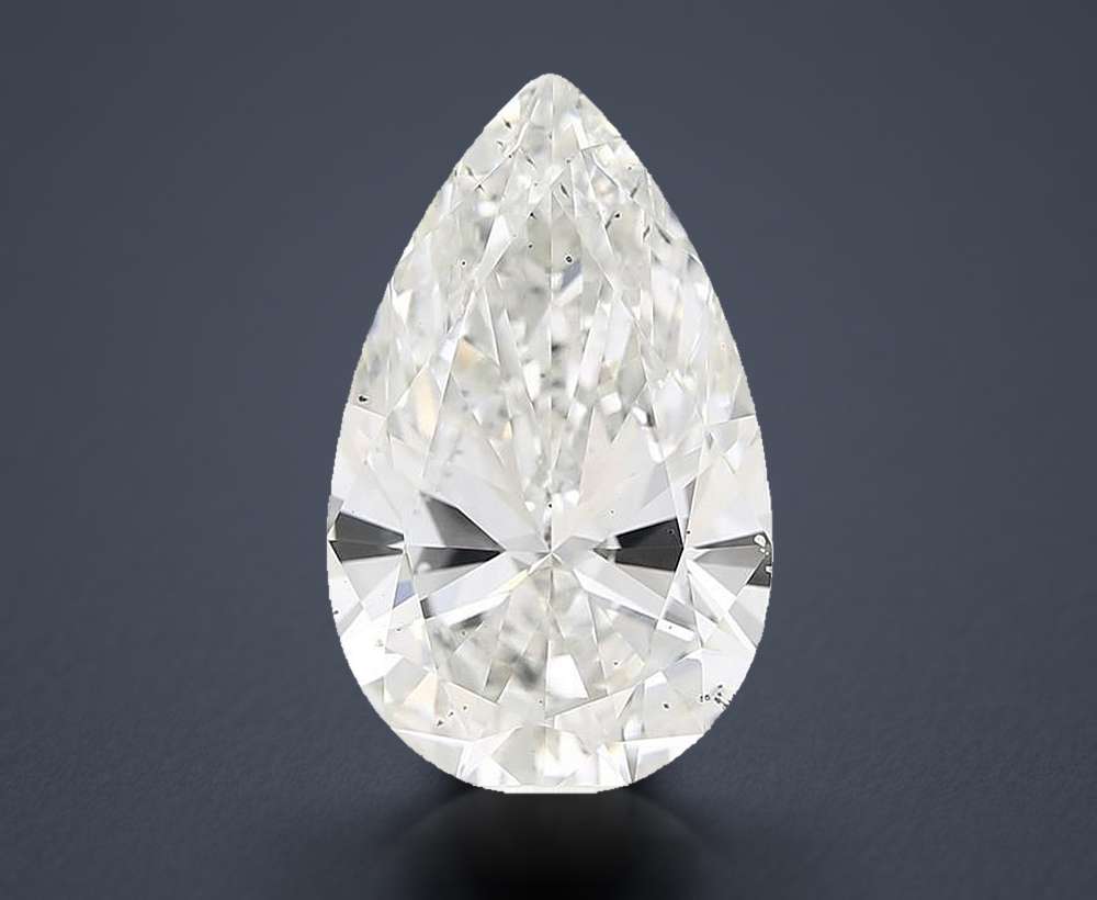 10.02 Carat Pear Lab Diamond