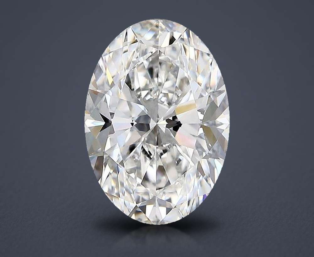 1.71 Carat Oval Natural Diamond