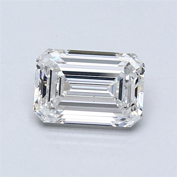 1.00ct E VS1 Rare Carat Ideal Cut Emerald Lab Grown Diamond